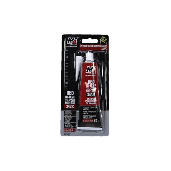 Rote Silikondichtmasse +343°C 85g für Stihl 017 018 MS180 MS181 MS250 MS280 Husqvarna 136 137 141 435 Partner 351 371 391 420