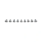Satz 9-tlg. Anzahl Schneidmesser 4,9 cm (2") für Mähroboter Bosch Indego 350 Indego 350 Connect Indego 1100 Connect (OEM F016800321)