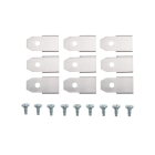 Satz 9-tlg. Schneidmesser 3,5 cm (1,4") für Husqvarna McCulloch Flymo Gardena Mähroboter (OEM 577864603 535138702 535138703 577864401 577864402)