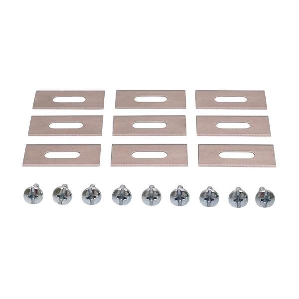 Satz 9-tlg. Schneidmesser 3,5 cm (1,4") NEU für Mähroboter Husqvarna McCulloch Flymo Gardena (OEM 577864603 535138702 535138703 577864401 577864402)