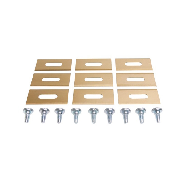 Satz 9-tlg. Schneidmesser 3,5 cm (1,4") NEU für Mähroboter Husqvarna McCulloch Flymo Gardena (OEM 577864603 535138702 535138703 577864401 577864402)