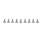 Satz 9-tlg. Schneidmesser 4,3 cm (1,4") für Mähroboter Husqvarna McCulloch Gardena Flymo (OEM 535138701)