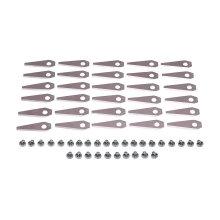 Satz von 30 Stk. Anzahl Schneidmesser 4,9 cm (2