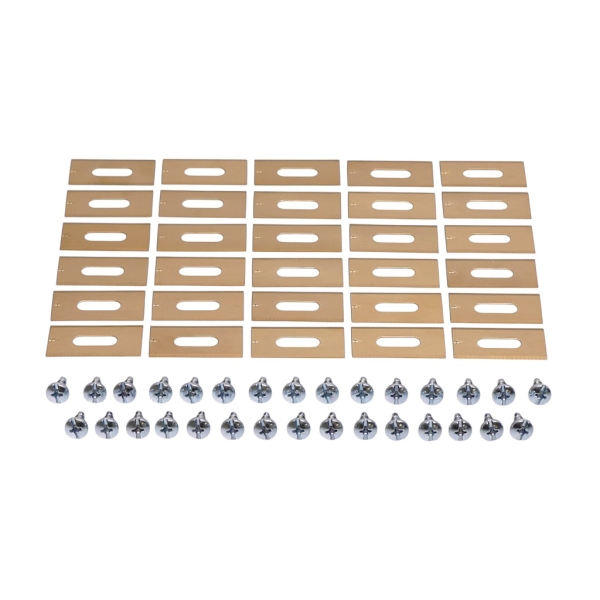 Satz von 30 Stk. Schneidmesser 3,5 cm (1,4") NEU für Mähroboter Husqvarna McCulloch Flymo Gardena (OEM 577864603 535138702 535138703 577864401 577864402)