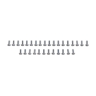 Satz von 30 Stk. Schneidmesser 3,6 cm (1,4") für Mähroboter Worx Nac Tytan Nac RLM1500 RLM1500-NG RLM1500 G2-NG
