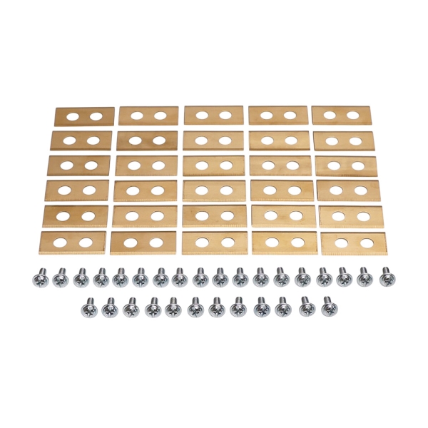 Satz von 30 Stk. Schneidmesser 3,6 cm (1,4") für Mähroboter Worx Nac Tytan Nac RLM1500 RLM1500-NG RLM1500 G2-NG