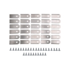 Satz von 30 Stk. Schnittmesser 4,3 cm (1,7") für Husqvarna McCulloch Flymo Gardena Mähroboter (OEM 577864603 535138702 535138703 577864401 577864402)