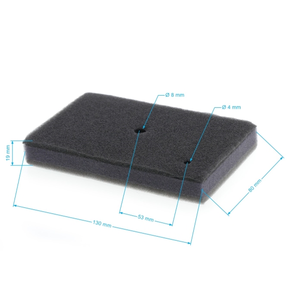 Schaumstoff-Vorfilter für Stihl TS400 Stichsäge (42231410600, 42231410601)