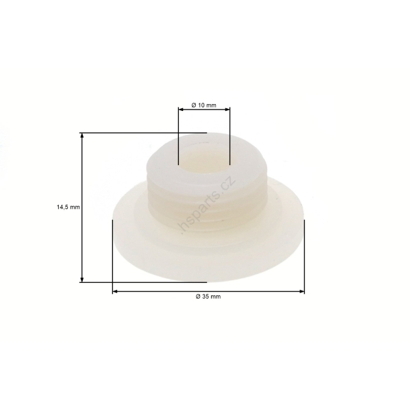 Schnecke für Ölpumpe für chinesische Kettensägen Inhalt des Motors 38 ccm