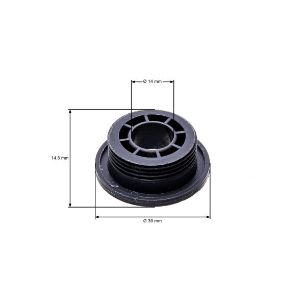 Schnecke für Ölpumpe für Husqvarna 281 281XP 288 288XP 394XP 395XP Jonsered 2095 (OEM 503557501)