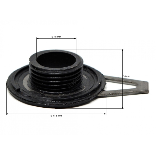 Schnecke für Ölpumpe für Husqvarna Kettensägen 362 365 365 X-Torq 372XP 372 XP X-Torq Jonsered 2165 2171 CS2166 CS2171 (OEM 537207805)