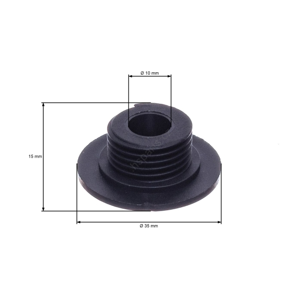 Schnecke für Ölpumpe für Kettensägen Husqvarna 120 125 McCulloch CS35S Partner P340S P350S P360S (OEM 574224801)