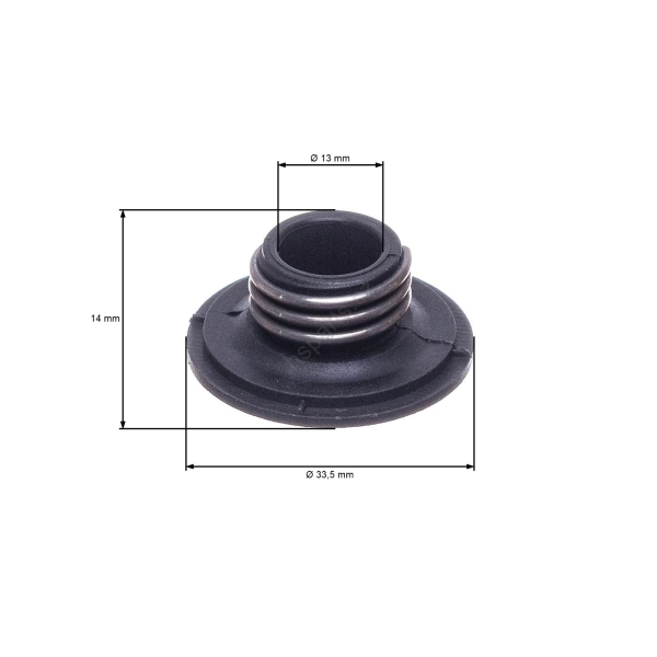Schnecke für Ölpumpe für Kettensägen Husqvarna 135 140 435 440 Jonsered CS2240 CS2240S II McCulloch CS350 CS390 CS410 (OEM 544212401)