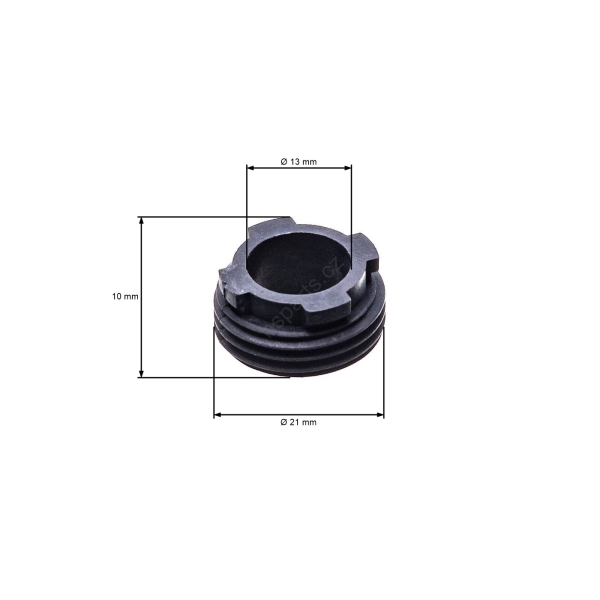 Schnecke für Ölpumpe für Kettensägen Husqvarna 61 66 266 268 272XP Jonsered 625 630 670 (OEM 501513801)