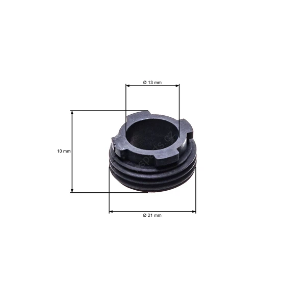 Schnecke für Ölpumpe für Kettensägen Husqvarna 61 66 266 268 272XP Jonsered 625 630 670 (OEM 501513801)