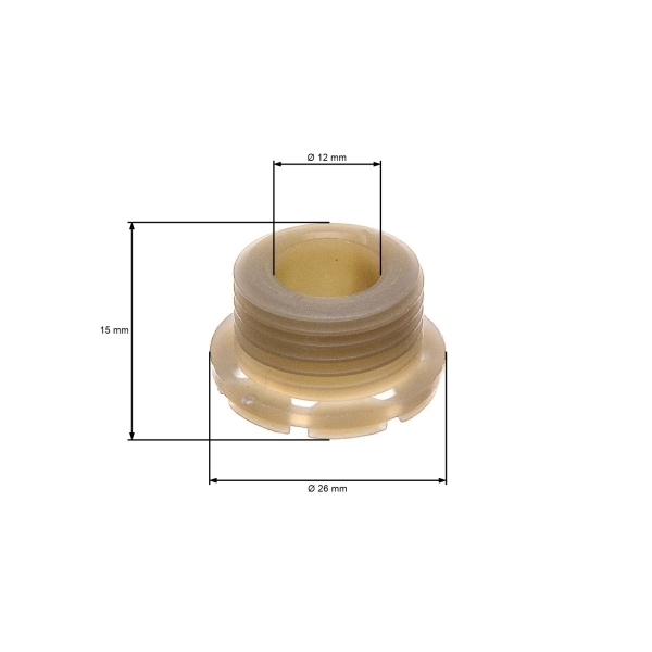 Schnecke für Ölpumpe für Kettensägen OLEO-MAC Oleo-mac 947 952 (OEM 50070025)