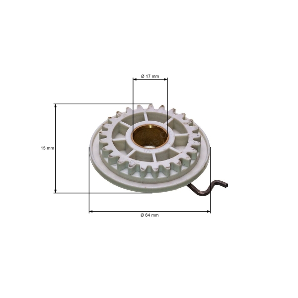 Schnecke für Ölpumpe für Kettensägen Stihl 084 088 MS780 MS880 (OEM 11246407512)
