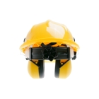 Schutzhelm mit Gehörschutz für Kettensägen, Freischneider und andere Gartengeräte