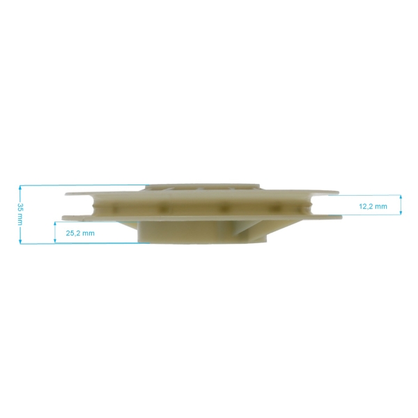 Seilrolle für Honda GX340 GX390 Motoren (OEM 28421ZE3W01)