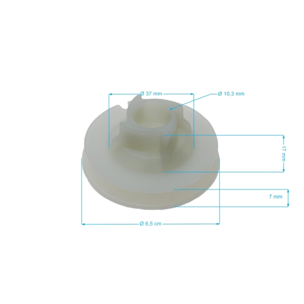 Seilrolle für Kettensäge OLEO-MAC Oleomac 936 940 940C GS940 Efco 136 140S MT4000 (OEM 50050017A)