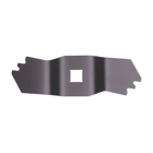 Set mit 7 Messern 15,7 cm (6") für Vertikutierer Al-KO Alko 32 E 32 VLE 38 E 38 VLE 38 VLB 38 P Brill (OEM 474393 462219 460203 460773 28 VE/RL)
