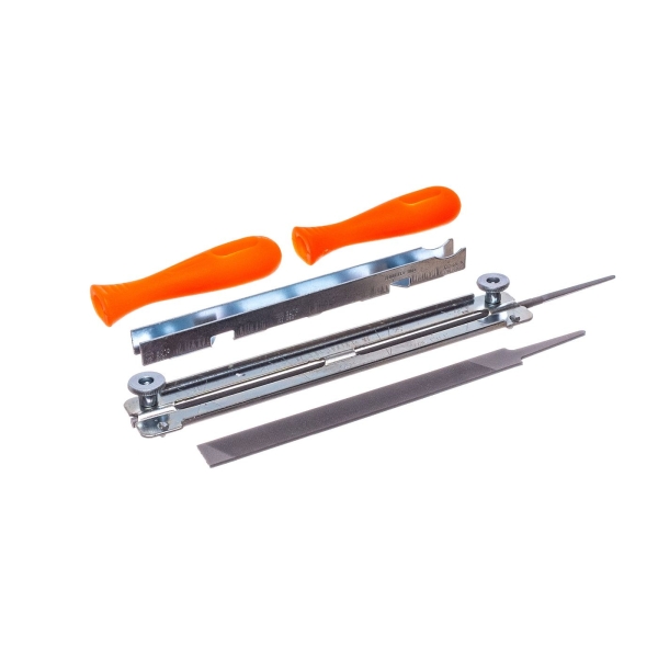 Set zum Feilhilfe von Sägeketten mit Feilen 4,8 mm