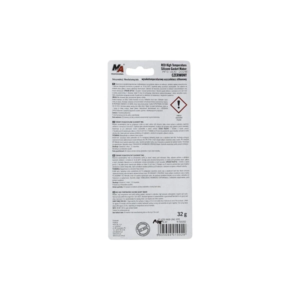 Silikondichtmasse rot geeignet bis +343°C für Stihl 017 018 MS180 MS181 MS250 MS280 Husqvarna 136 137 141 435 Partner 351 371 391 420