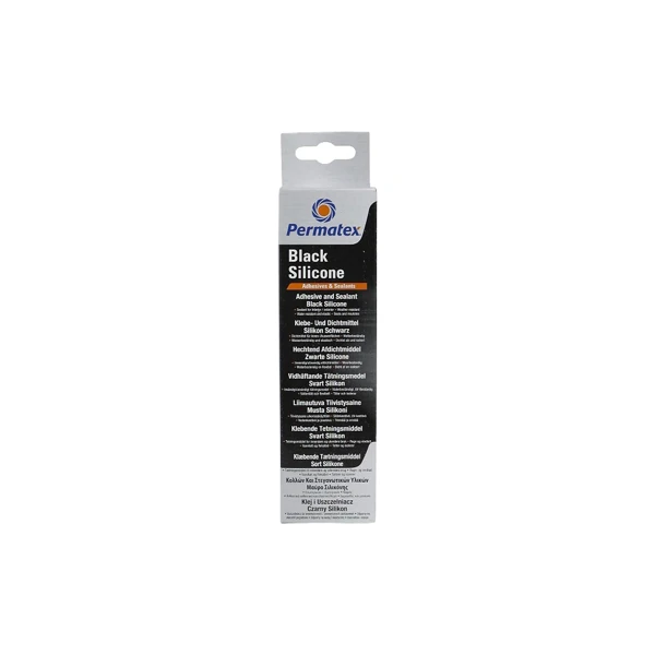 Silikondichtstoff PERMATEX RTV schwarz 80 ml bis + 260°C für Stihl 017 018 MS180 MS181 MS250 MS280 Husqvarna 136 137 141 435 Partner 351 371 391 420