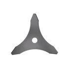 Stahlmesser 3 Zähne Größe 255 mm x 25,4 mm x mm für Freischneider und Motortrimmer