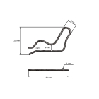 Starter Scheibe für Kettensägen Stihl 038 MS380 MS381 FS410 MS720 TS350 TS360 TS510 TS760 (OEM 11171953500)