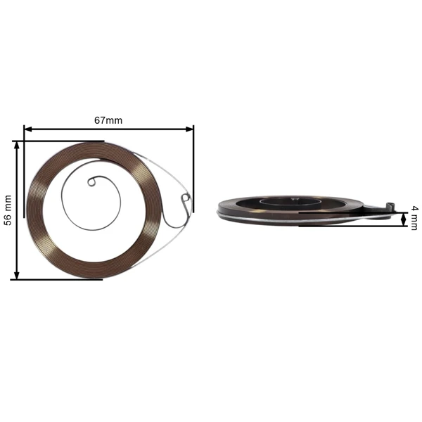 Starterfeder für Kettensägen Stihl MS650 MS660 (OEM 11221900605)