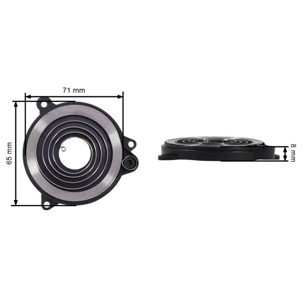 Starterfeder für Makita DPC6200 DPC6400 DPC7300 DCS43 Dolmar 109 110 111 115 PC6212 PS43 PS52 Kettensägen (OEM 020163031)