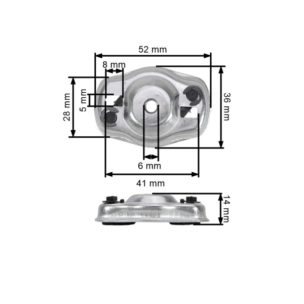 Startergegenstück für Freischneider Husqvarna 125 128R 223L 223R 322R 323R 32J 232RJX (OEM 503873305 503873302 503873304 525845601)
