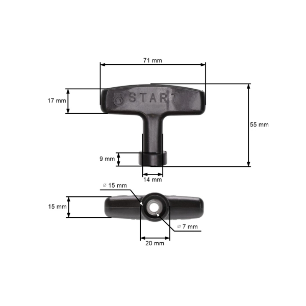 Startergriff für Honda Motoren (OEM 28461ZE8811 28461-ZG0-004 28461ZG3004)