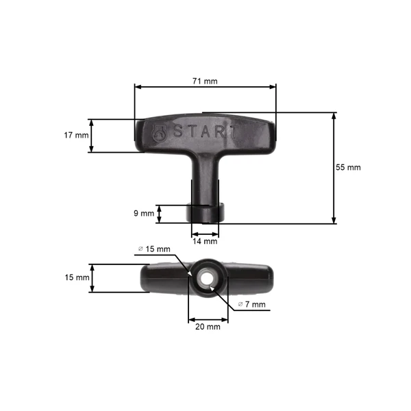 Startergriff für Honda Motoren (OEM 28461ZE8811 28461-ZG0-004 28461ZG3004)