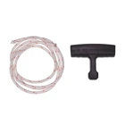 Startergriff mit 4,0 mm x 1,0 m Starterseil für Freischneider Husqvarna Jonsered McCulloch Partner (OEM 503543900)