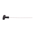 Startergriff mit 4,0 mm x 1,0 m Starterseil für Freischneider Husqvarna Jonsered McCulloch Partner (OEM 503543901)