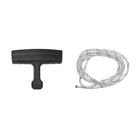 Startergriff mit Starterseil 3,0 mm x 1,0 m für Freischneider Husqvarna Jonsered McCulloch Partner (OEM 503543901)