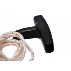 Startergriff mit Starterseil 4 mm x 1,0 m für Kettensägen Stihl 046 050 MS360 MS361 MS380 MS440 MS441 MS460 MS461 MS660 MS661 (OEM 11211953400)