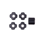 Stoßdämpfersatz für Freischneider-Stützrohre Durchmesser 24,0 mm x Höhe 20,0 mm x Innendurchmesser 8,0 mm
