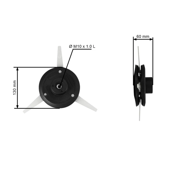 Strimmerkopf PolyCut 20-3 M 10 x 1,0 L für Freischneider Stihl FS75 FS80 FS81 FS83 FS85 FS86 FS87 FS88 FS90 FS91 FS100 FS106 FS108 FS11 FS120 FS130 FS131 FS200 (40027102189)
