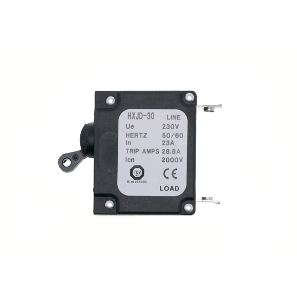 Stromschutz 13A für Generatoren (230V Hertz 50/60 In 23A Trip AMPS 28.8A Icn 2000A)