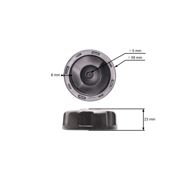 Tankdeckel für Honda GC135 Motoren GC160 GC190 GCV135 GCV160 GCV190 GX100 GXV160 (OEM 17620-ZL8-003 17620-ZL8-013 17620-ZL8-023)