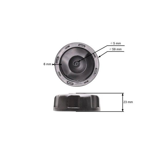 Tankdeckel für Honda GC135 Motoren GC160 GC190 GCV135 GCV160 GCV190 GX100 GXV160 (OEM 17620-ZL8-003 17620-ZL8-013 17620-ZL8-023)