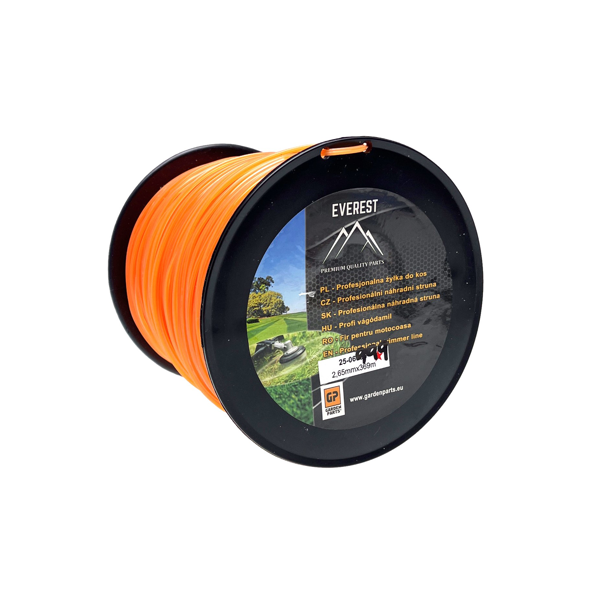 Trimmerfaden für Freischneider Sternform 2,65 mm x 369 m