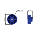 Trimmerkopf für Freischneider Homelite Ryobi MTD Gewinde M6x1.0 M8x1,25 M8x1.0 (OEM DA03001 DA03001A UP06761)