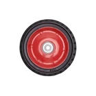 Universal Stahlrad mit Kugellager für Gartenmäher Durchmesser 175 mm Gummireifen