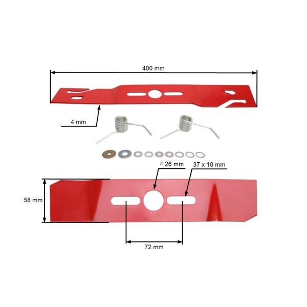 Universalmesser Oregon 40 cm (16