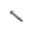 Universalschraube für Rasenmäher Räder Gesamtlänge 56 mm x Gewindedurchmesser 9,40 mm x Achsdurchmesser 12,60 mm