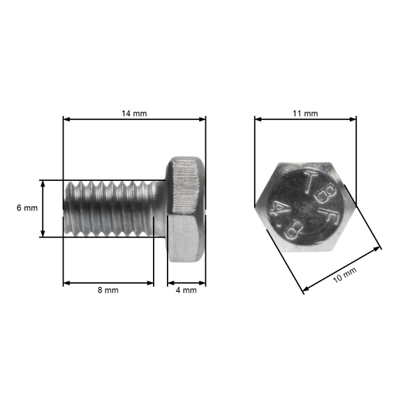 Universelle Kabelendlänge 18 mm